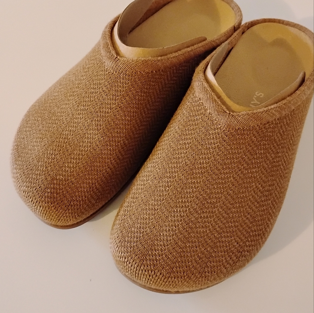 Rothy's Casual Clog In Herringbone Teak